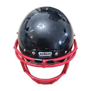 Schutt A-11 Football Helmet Matte Black Youth size Medium 2021yr #32